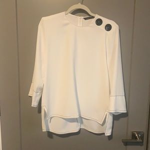 Zara White Shirt